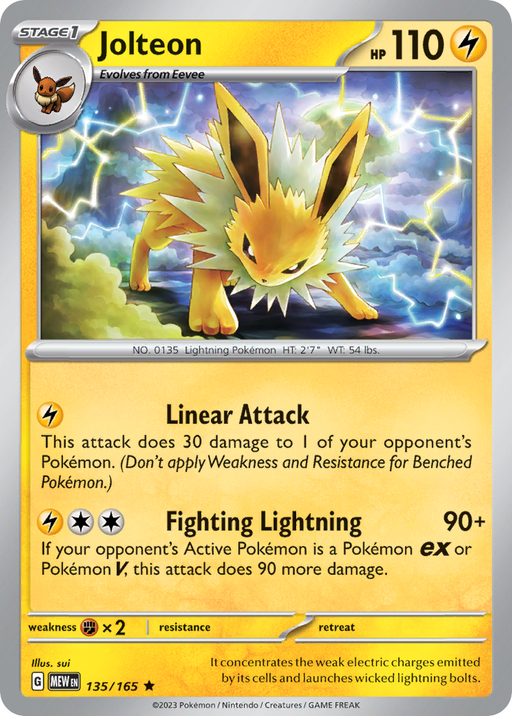 Jolteon - 135/165 - 151