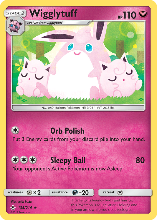 Wigglytuff - 135/214 - Unbroken Bonds