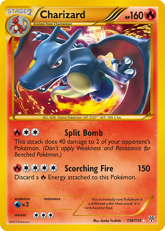 Charizard - 136/135 - Plasma Storm