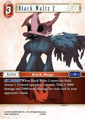 Black Waltz 2 EX - 3-015R - Rare - Opus III