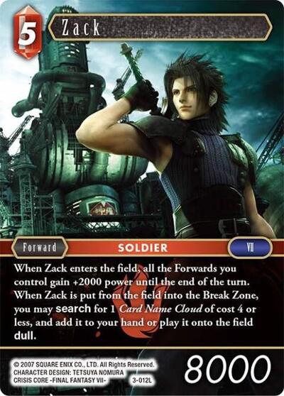 Zack - 3-012L - Legend - Opus III