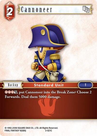 Cannoneer - 3-021C - Common - Opus III
