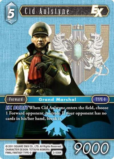 Cid Aulstyne EX - 3-036H - Hero - Opus III