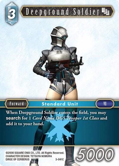 Deepground Soldier - 3-041C - Common - Opus III
