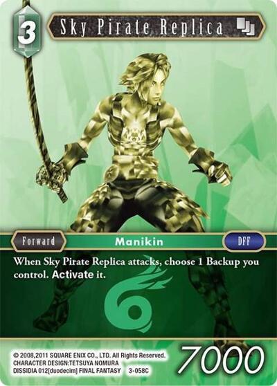 Sky Pirate Replica - 3-058C - Common - Opus III