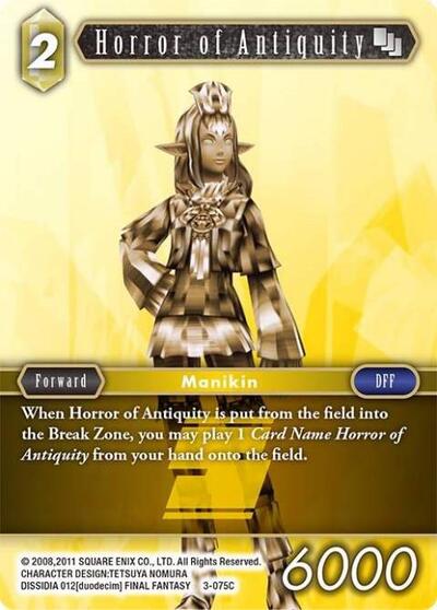 Horror of Antiquity - 3-075C - Common - Opus III