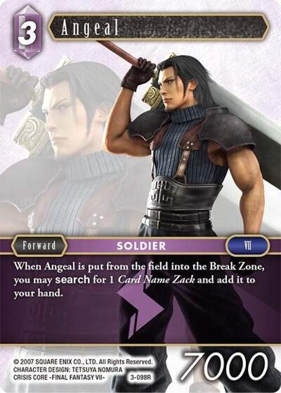 Angeal - 3-098R - Rare - Opus III