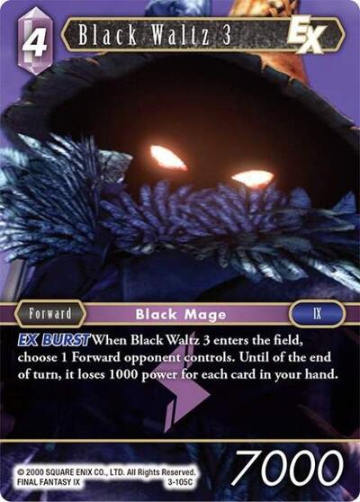 Black Waltz 3 EX - 3-105C - Common - Opus III