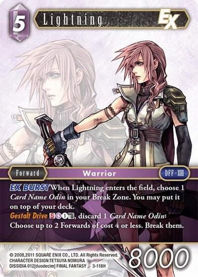 Lightning EX - 3-118H - Hero - Opus III
