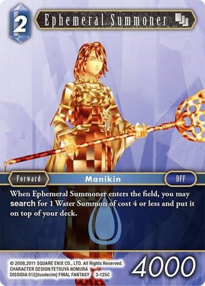 Ephemeral Summoner - 3-125C - Common - Opus III