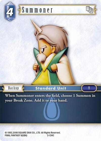 Summoner - 3-134C - Common - Opus III