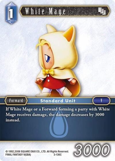 White Mage - 3-136C - Common - Opus III