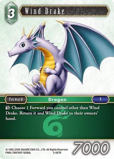 Wind Drake - 3-067R - Rare - Opus III