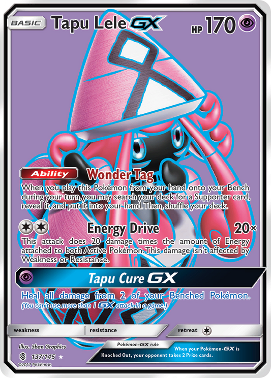 Tapu Lele-GX - 137/145 - Guardians Rising