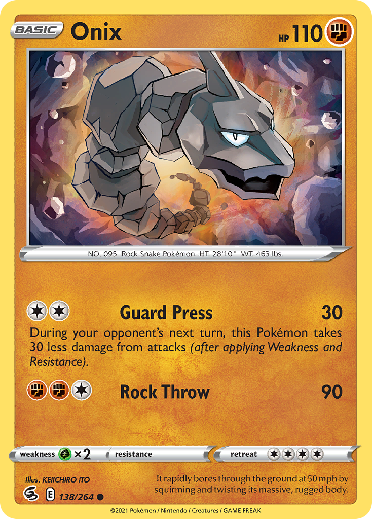 Onix - 138/264 - Fusion Strike