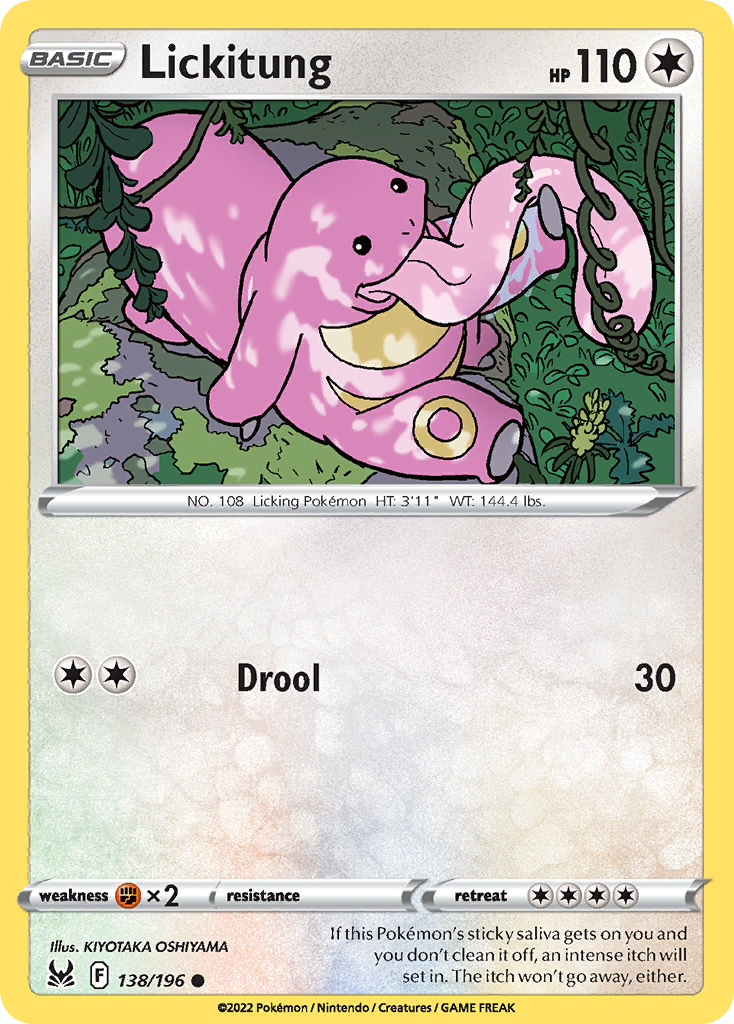 Lickitung - 138/196 - Lost Origin