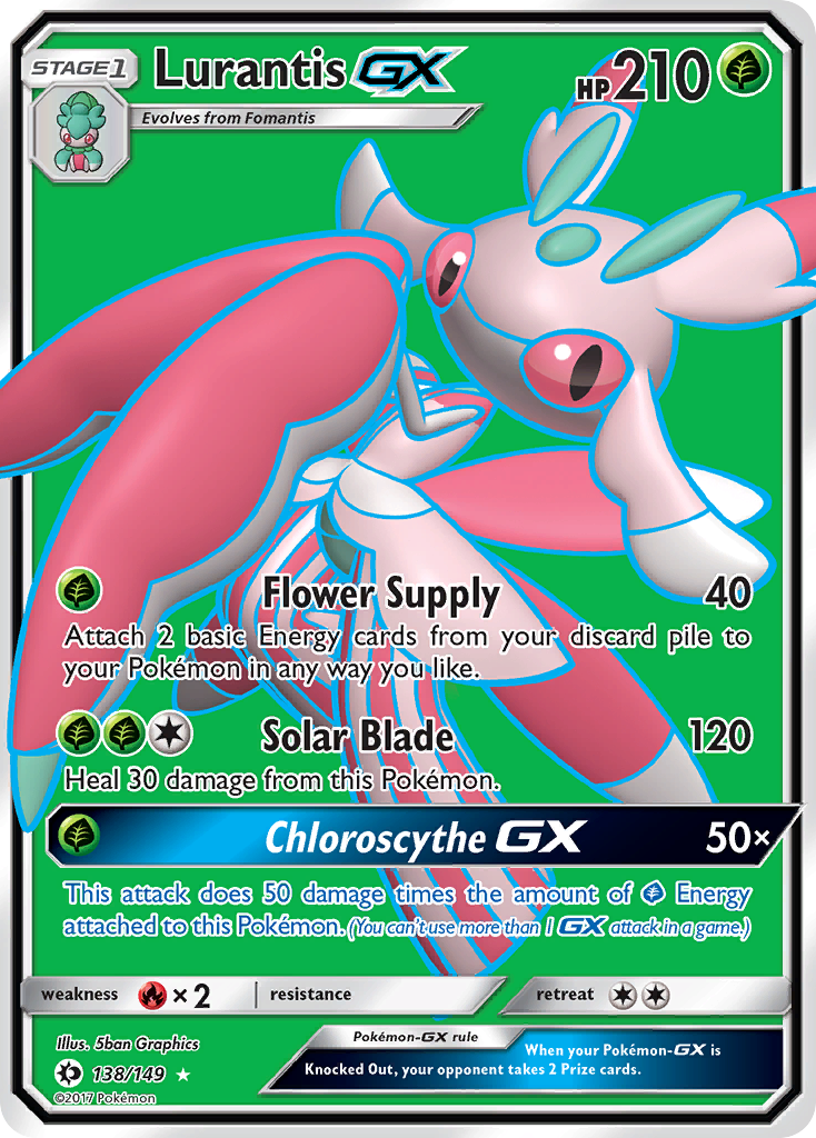 Lurantis-GX - 138/149 - Sun & Moon