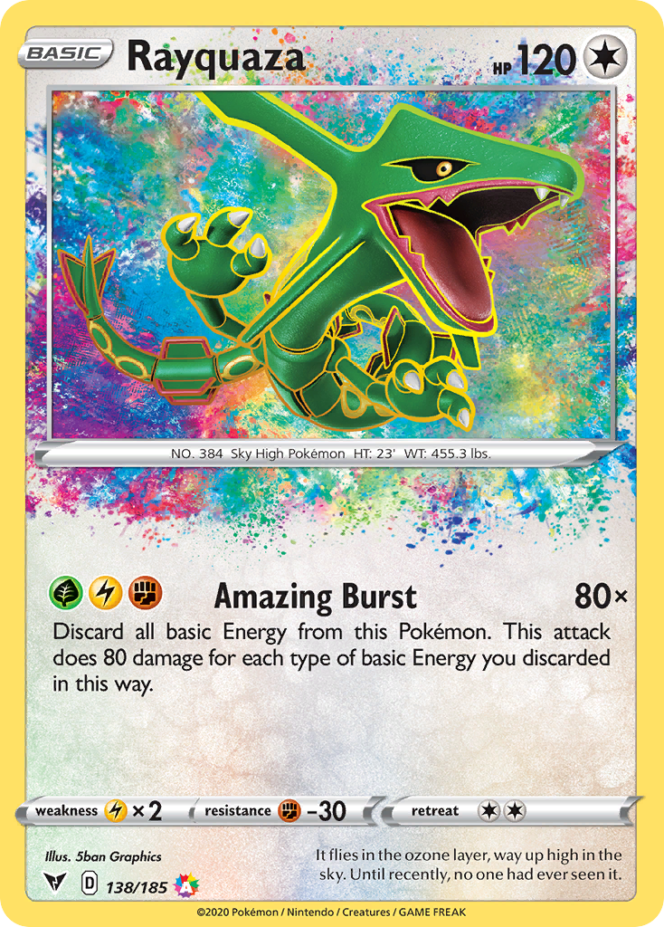 Rayquaza - 138/185 - Vivid Voltage