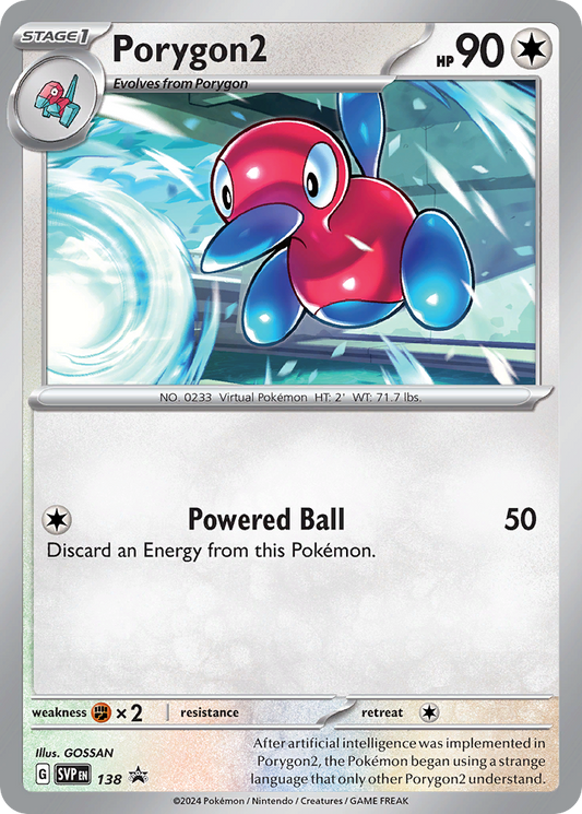 Porygon2 - 138/150 - Scarlet & Violet Promos