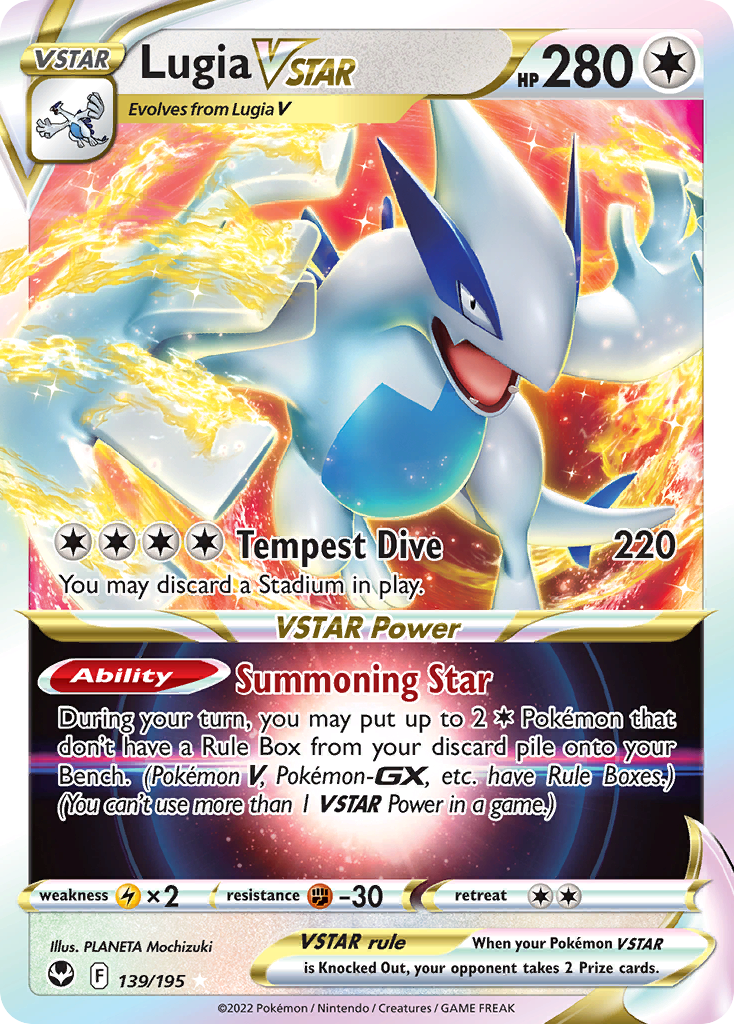 Lugia VSTAR - 139/195 - Silver Tempest