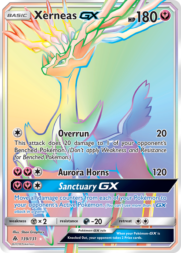 Xerneas-GX - 139/131 - Forbidden Light