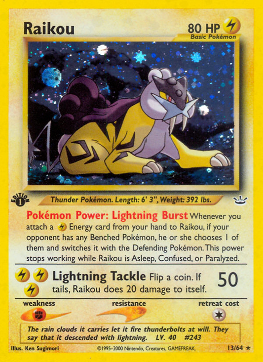 Raikou - 13/64 - Neo Revelation