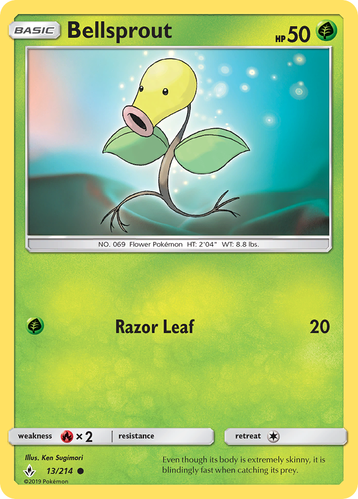 Bellsprout - 013/214 - Unbroken Bonds