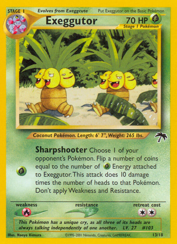 Exeggutor - 13/18 - Southern Islands