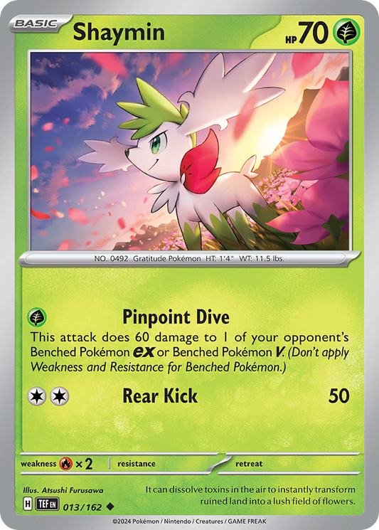 Shaymin - 013/162 - Temporal Forces