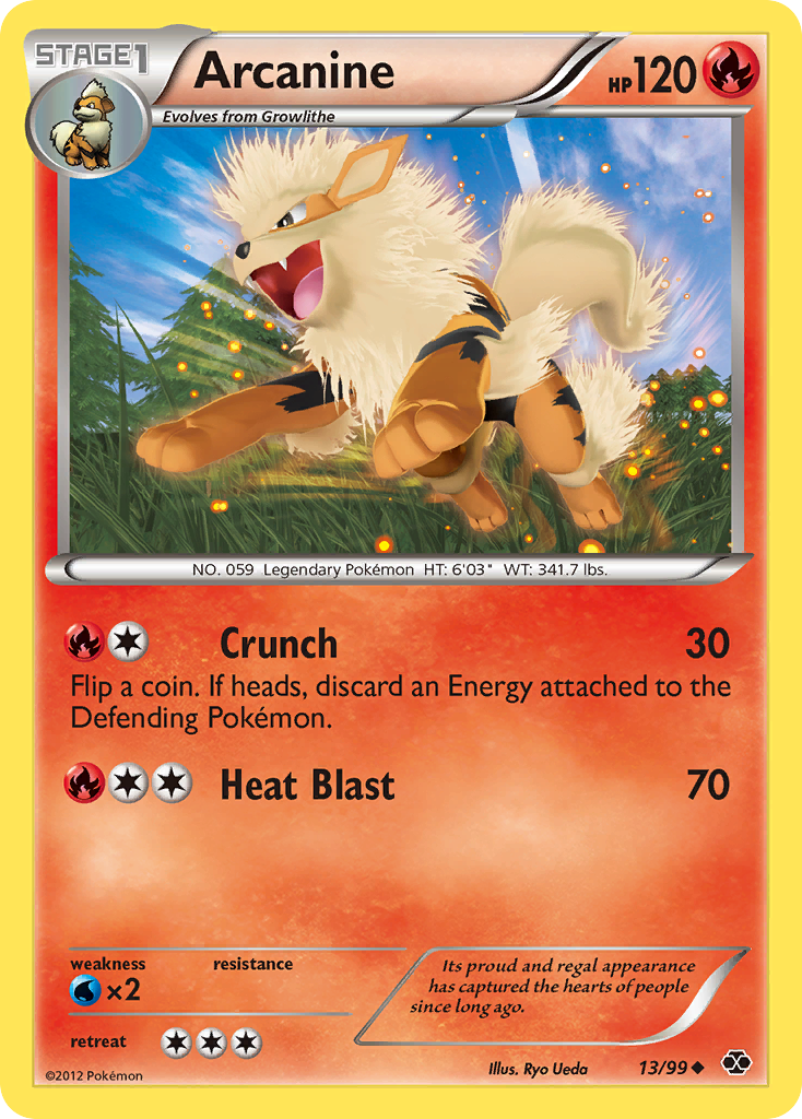 Arcanine - 13/99 - Next Destinies