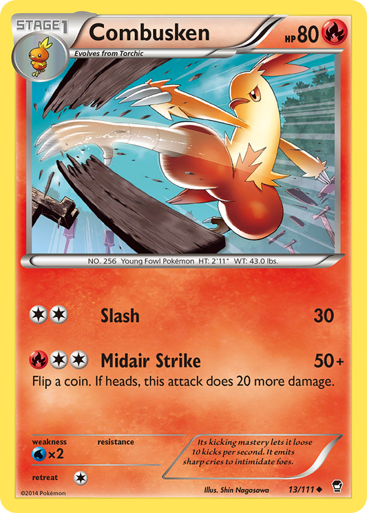 Combusken - 013/111 - Furious Fists