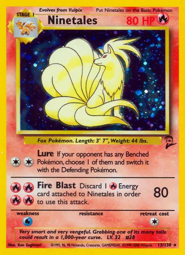 Ninetales - 013/130 - Base Set 2