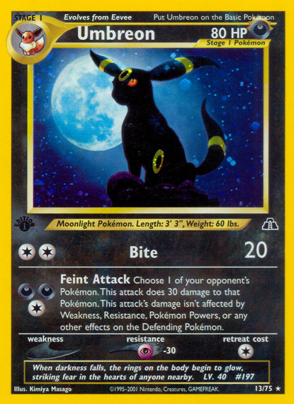 Umbreon - 13/75 - Neo Discovery