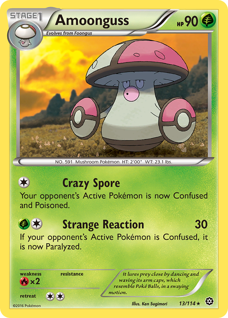 Amoonguss - 013/114 - Steam Siege