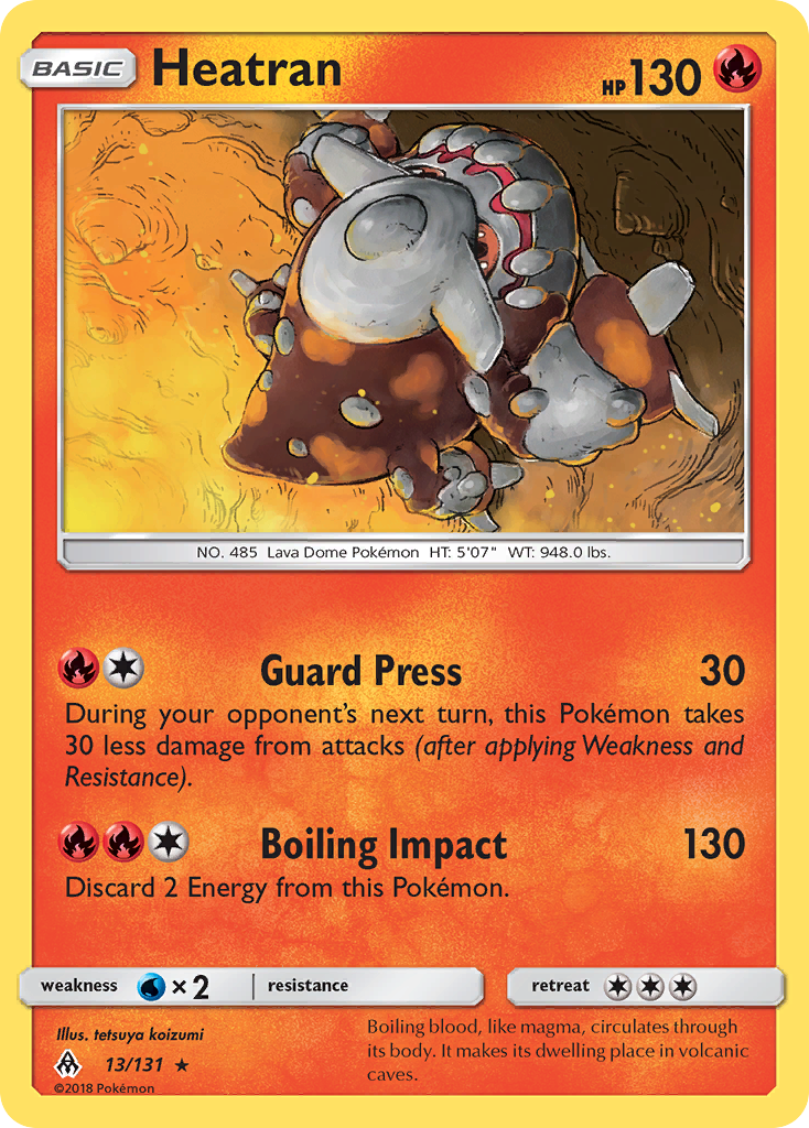 Heatran - 013/131 - Forbidden Light