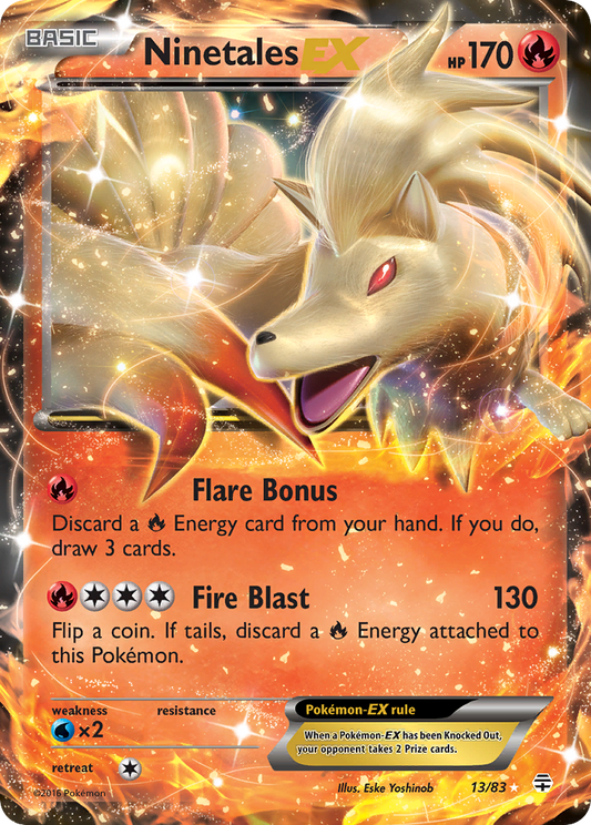 Ninetales-EX - 13/83 - Generations