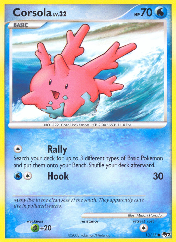 Corsola - 13/17 - POP Series 7