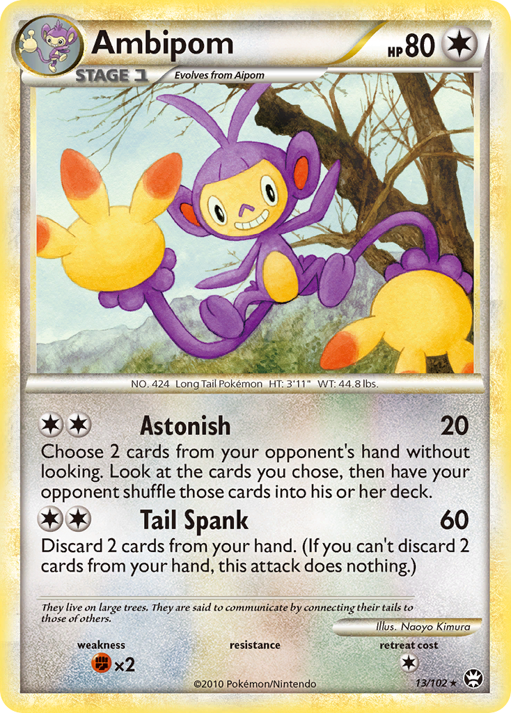 Ambipom - 013/102 - HS—Triumphant