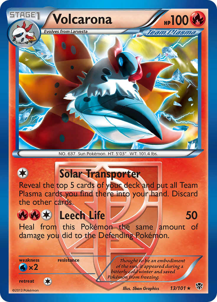 Volcarona - 013/101 - Plasma Blast