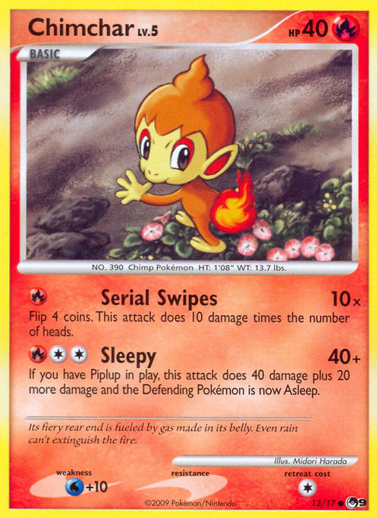 Chimchar - 13/17 - POP Series 9