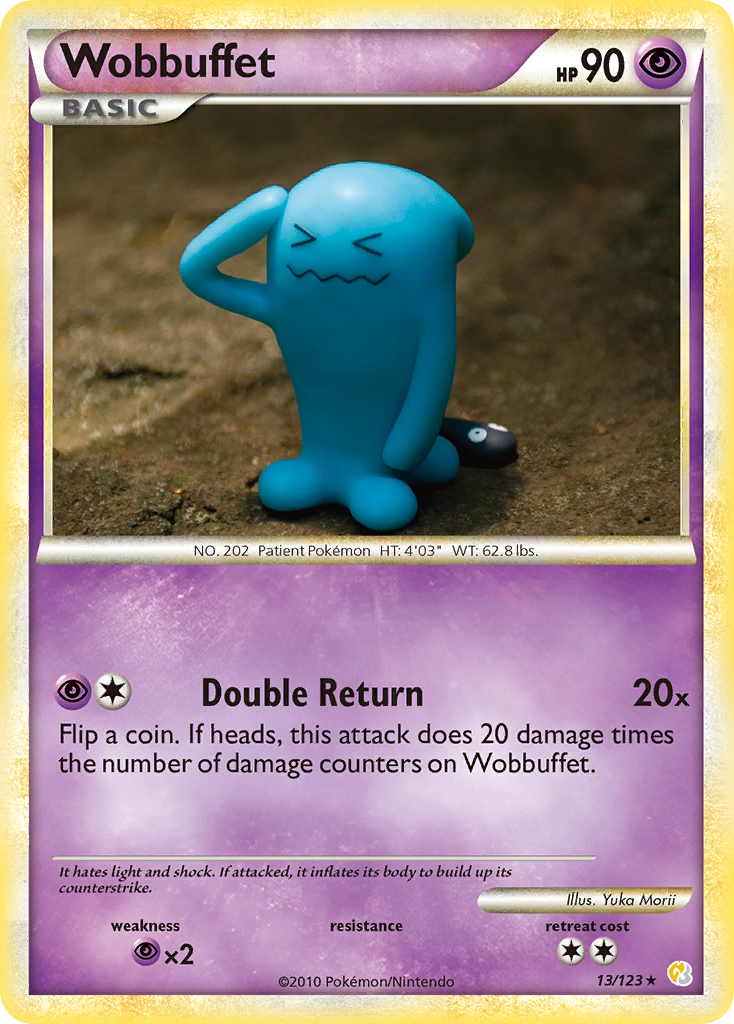 Wobbuffet - 013/123 - HeartGold & SoulSilver