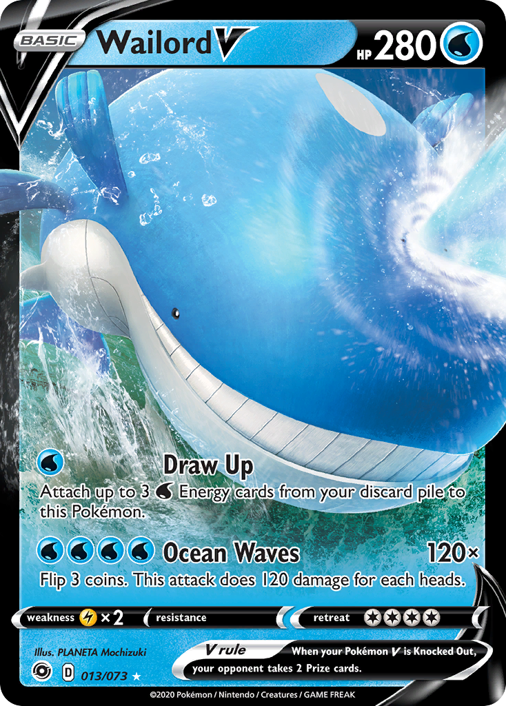 Wailord V - 13/73 - Champion's Path