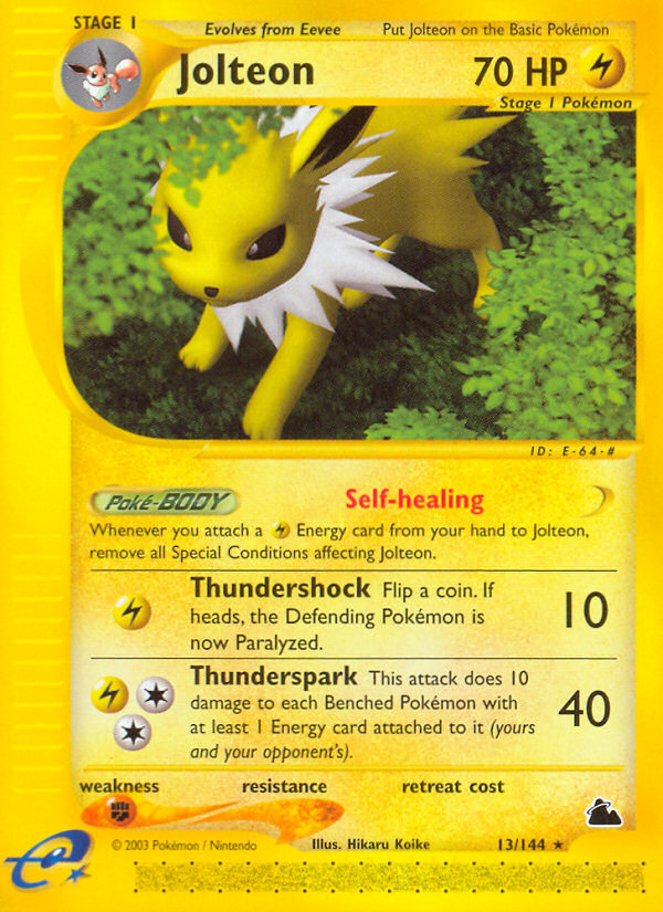 Jolteon - 013/144 - Skyridge