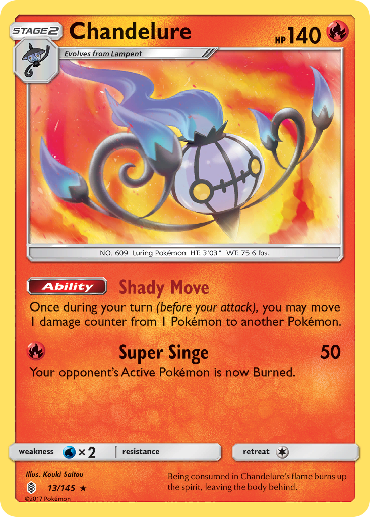 Chandelure - 013/145 - Guardians Rising