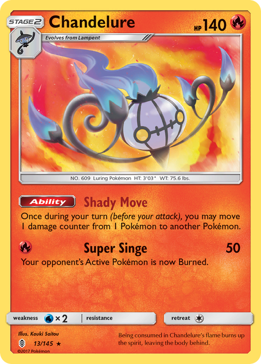 Chandelure - 013/145 - Guardians Rising