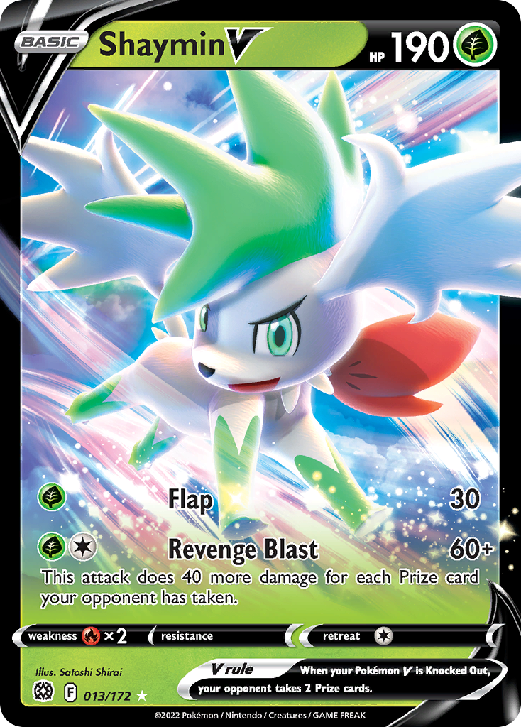 Shaymin V - 013/172 - Brilliant Stars