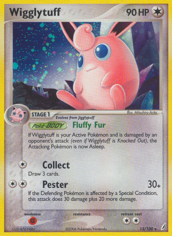 Wigglytuff - 013/100 - Crystal Guardians