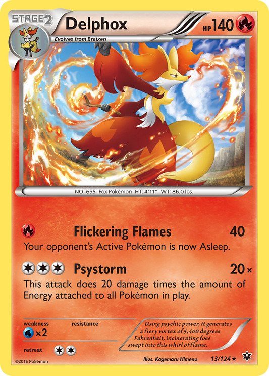 Delphox - 013/124 - Fates Collide