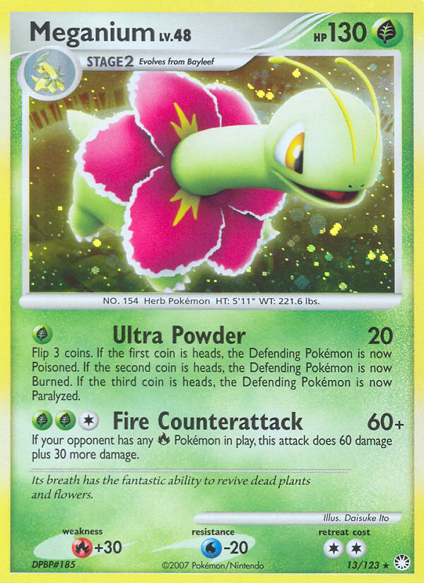 Meganium - 013/123 - Mysterious Treasures