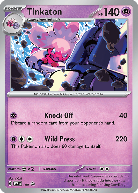 Tinkaton - 140/150 - Scarlet & Violet Promos